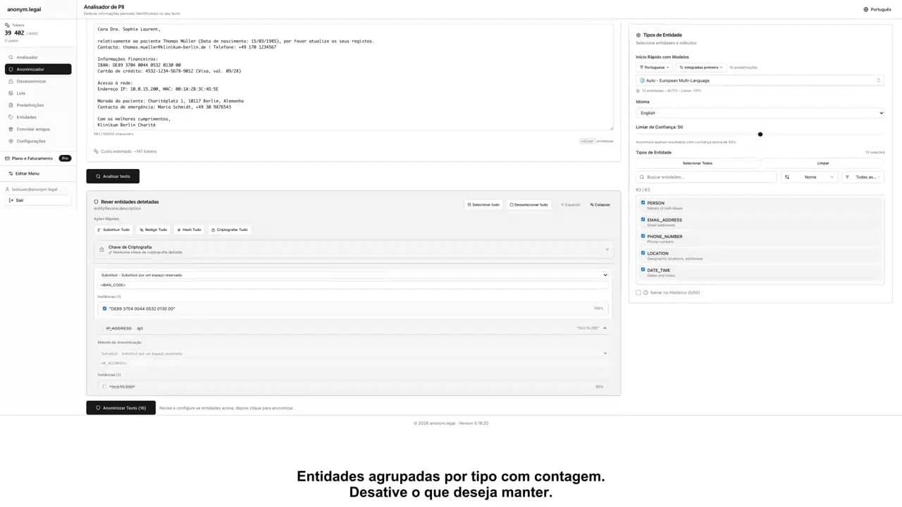 Veja em ação